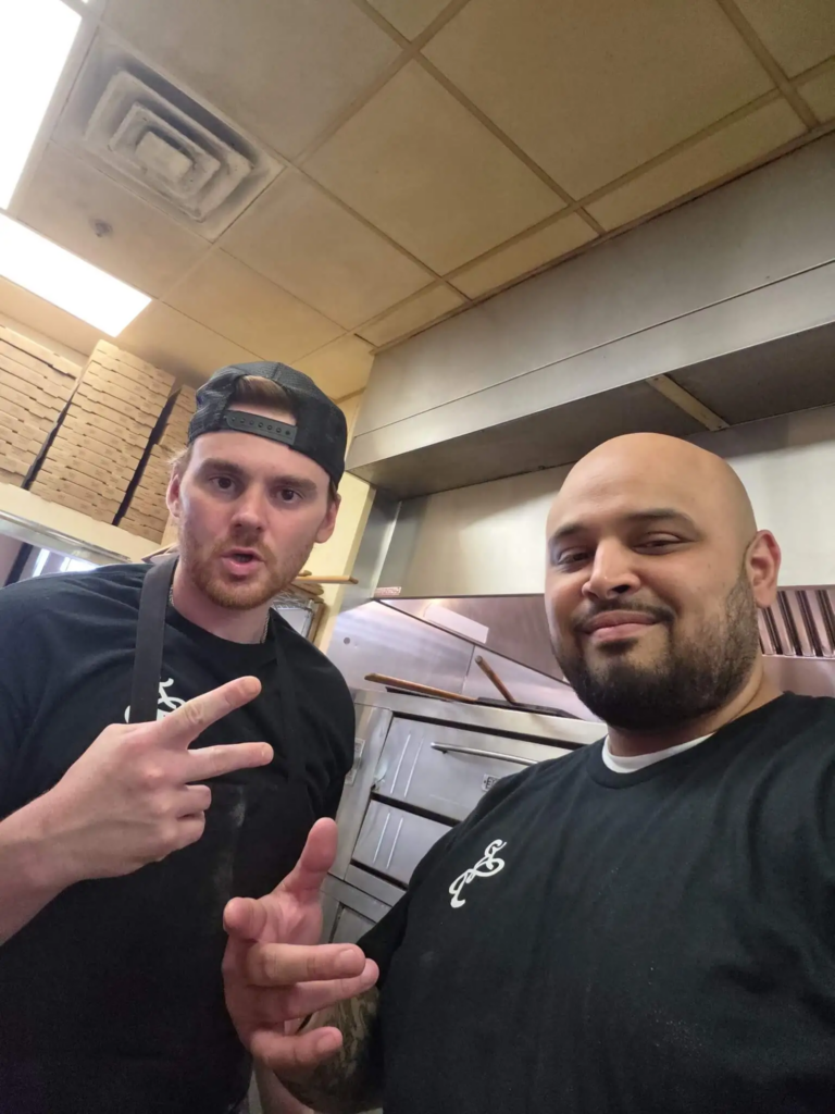 Bambino's Pizza owners, Alec and Rich