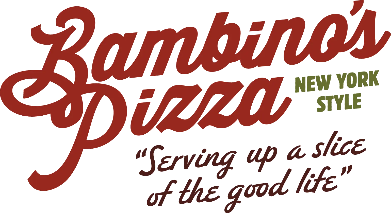 Bambino's Pizza — NY-style pizza, slice of the good life